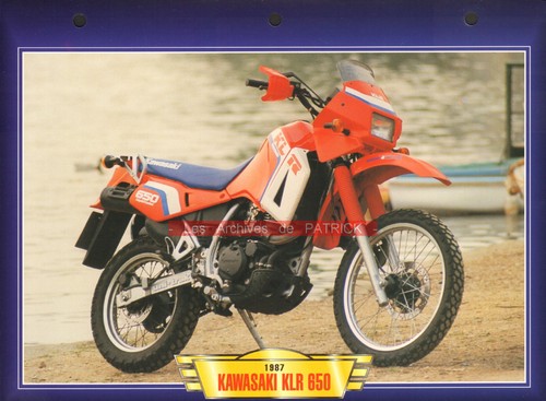 Kawasaki klr 650 1987 - kawasaki,