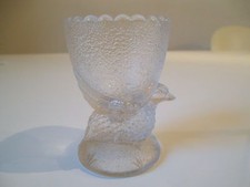 ANCIEN COQUETIER EN VERRE
