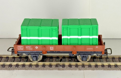 Wagon jouef marchandises plat - marchandises,