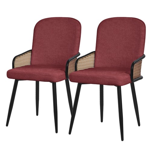 Chaises salle manger tissu - à,