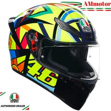 Casque Agv K1 S SOLELUNA 2017 ROSSI Intégral De Moto Taille S 55 56 HELMET