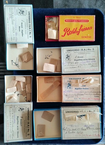 Lot aiguilles montre vintage - montre,