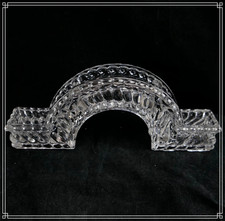 SPLENDIDE PARTIE DE CENTRE DE TABLE EN CRISTAL DE BACCARAT "BAMBOU"