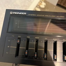 Pioneer GR-X520 Stereo Graphic Equalizer 7-Band Audio Component Vintage Japan