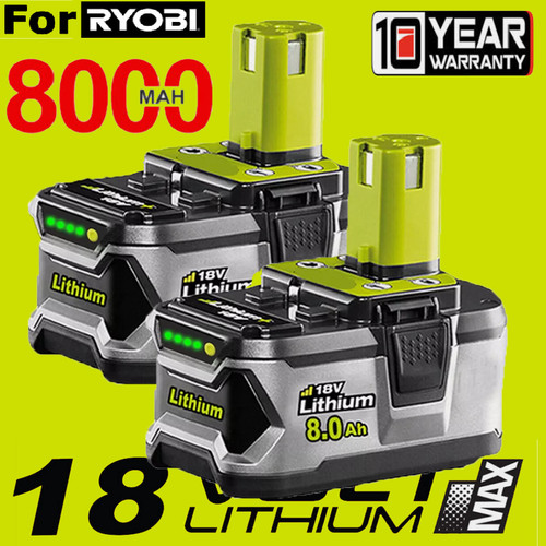 0ah batterie de rechange - 2x, 8.0ah