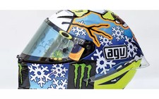 1/8 Agv Helmet Valentino Rossi Sepang Test Motogp 2016
