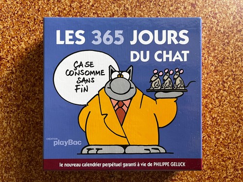 Chat calendrier - #,