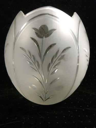 Old large tulip globe - old,