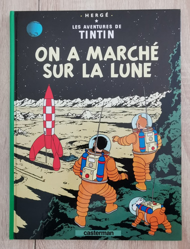Tintin tome on - 17, marche