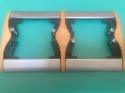 Legrand sagane plaque double - sagane,