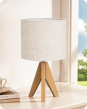 EDISHINE Lampe de Chevet Bois