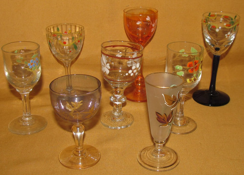 Lot verres à - verres,