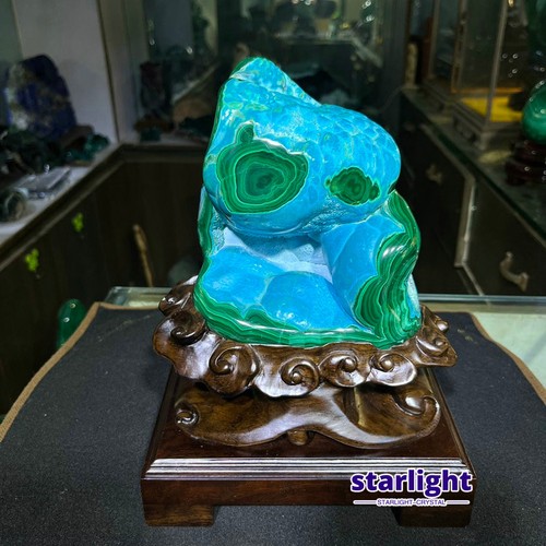 9lb natural malachite mineral - 9lb,