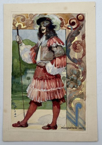 Gouache originale maquette - originale,