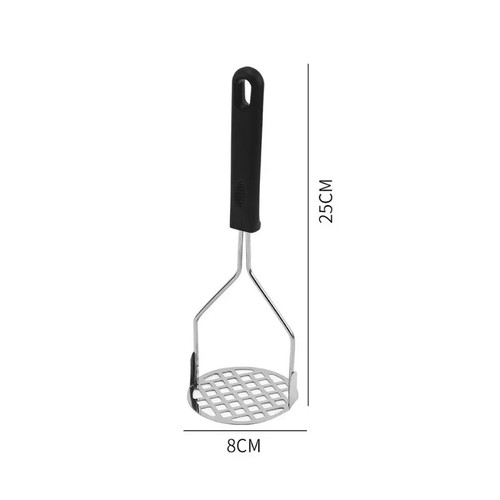 Stainless steel potato ricer - steel,