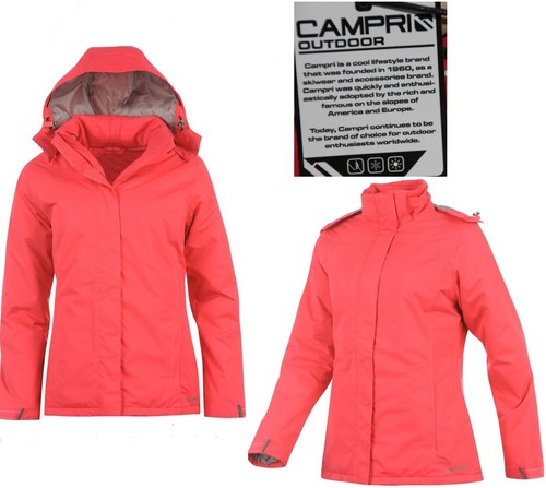 Campri veste rose ski - rose, outdoor