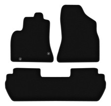 Tapis de sol en velours noir