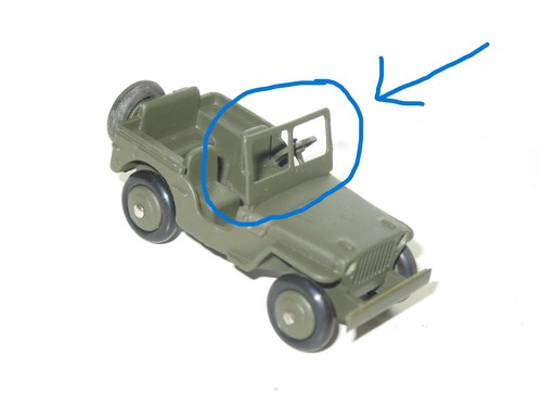 R38 dinky toys pare brise - pare,