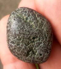 superb Variolite 26mm natural raw volcanic rock minerals fine stone