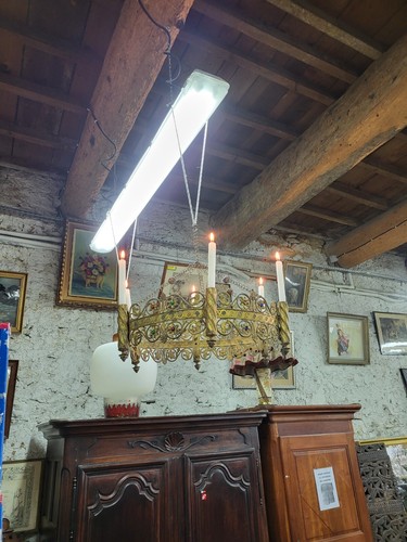 Ancien lustre neo - lustre, en