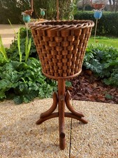 PORTE PLANTE EN ROTIN OSIER