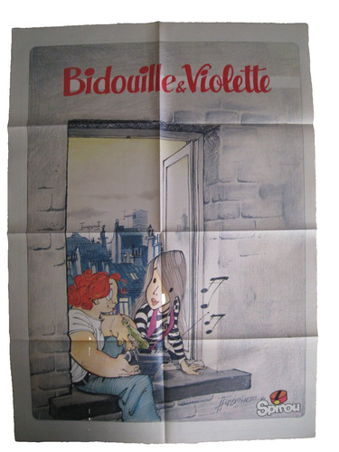 Poster spirou bidouille et - poster,