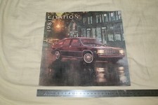 (MN1/D) Brochure Catalogue 1981 CHEVROLET CITATION