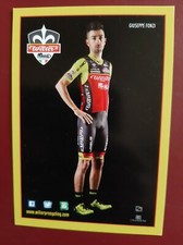 CYCLISME carte cycliste