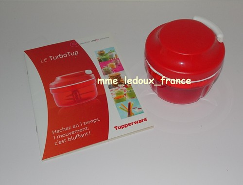 Tupperware turbo tup - tup, rouge