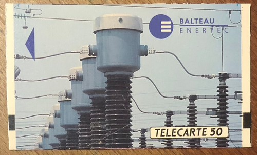 Balteau enertec télécarte - balteau,