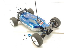 *RARE* Team Associated B44.2 1/10 4x4 Buggy Roller Rolling Chassis & Hitec Servo