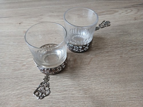 Ancien porte tasse - ancien, métal