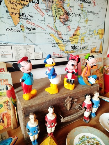 Anciennes figurines pouets - anciennes,