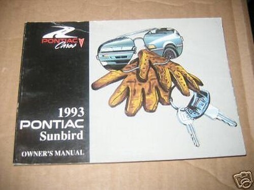 1993 pontiac sunbird - 1993,