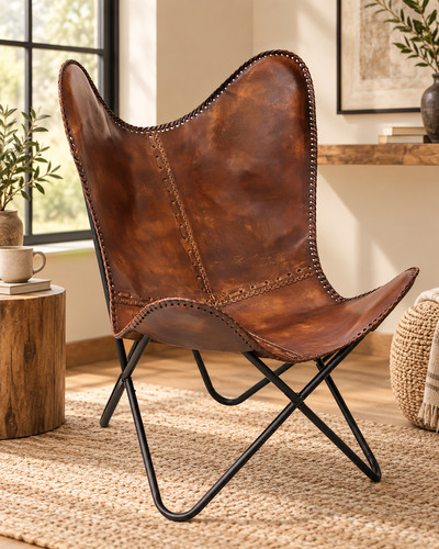 Fauteuil papillon véritable - fauteuil,