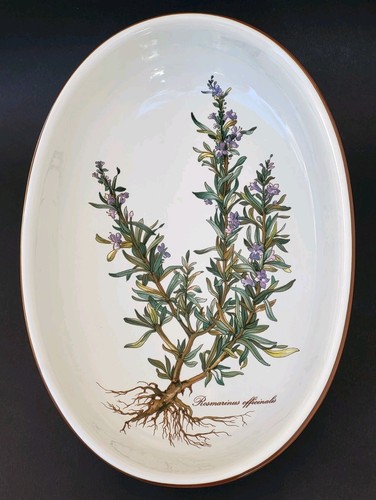 Superbe plat ovale creux - superbe, de