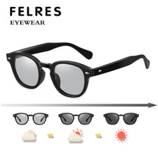 TR90 Photochromic Polarized Sunglasses Men Women Outdoor Driving Fishing Glasses