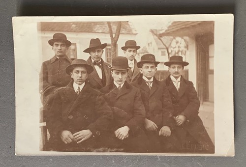 Carte photo hommes chapeau - hommes,