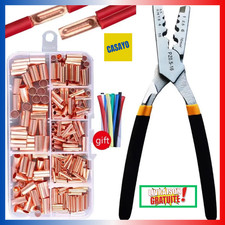 Kit 250 Cosses Viroles Cuivre