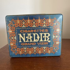 NADIR GRAND VIZIR Boîte Box TABACOS CIGARETTES N 150 BEL ÉTAT RARE !