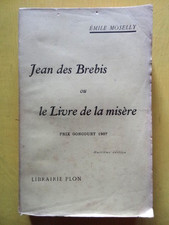 Emile Moselly Jean des Brebis