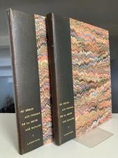 Oberthur DU HÉRON AUX PERDRIX, DE LA GRIVE AUX RAPACES 1954   Belles Reliures