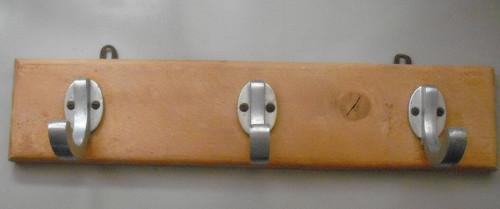 Ancien porte manteau bois - , et