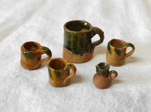 Lot objets miniatures - objets,