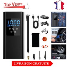 Pompe à Air Sans Fil 150PSI - Pratique et Compact pour Voitures, Motos et Jouets