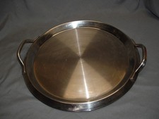 18/10 Stainless Steel 13 Inch Round Plancha, Gourmet Flat Grill, By D. Andrew