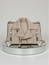 Veste en Cuir Sac à Main