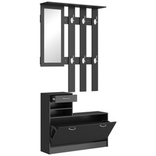 HOMCOM meuble chaussures