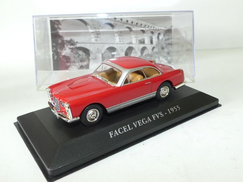 Facel vega fvs 1955 - facel, rouge