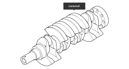Bmw m47 engine crankshaft - bmw,